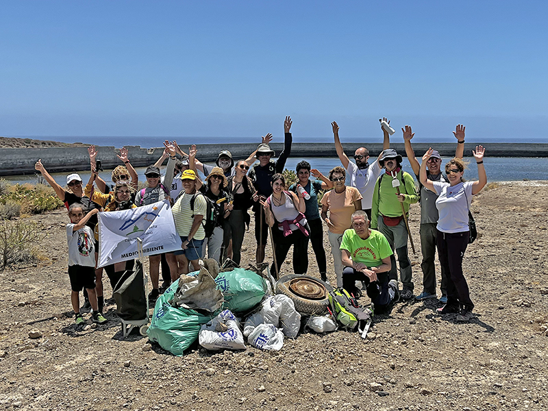 Actividad educación ambiental en Charca La Barca